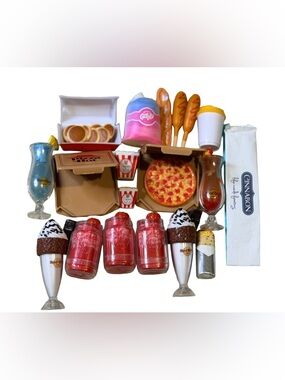 ZURU Mini Brands | Pizza Hut Hard Rock Cinnabon Bundle | Food Toy Lot